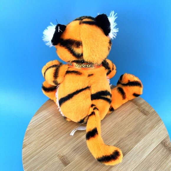 Hershey's REESE'S Peanut Butter Cups ORANGE TIGER 9" Plush STUFFED ANIMAL Toy - Picture 6 of 8